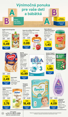 Tesco supermarkety od 13.8. do 19.8.2025