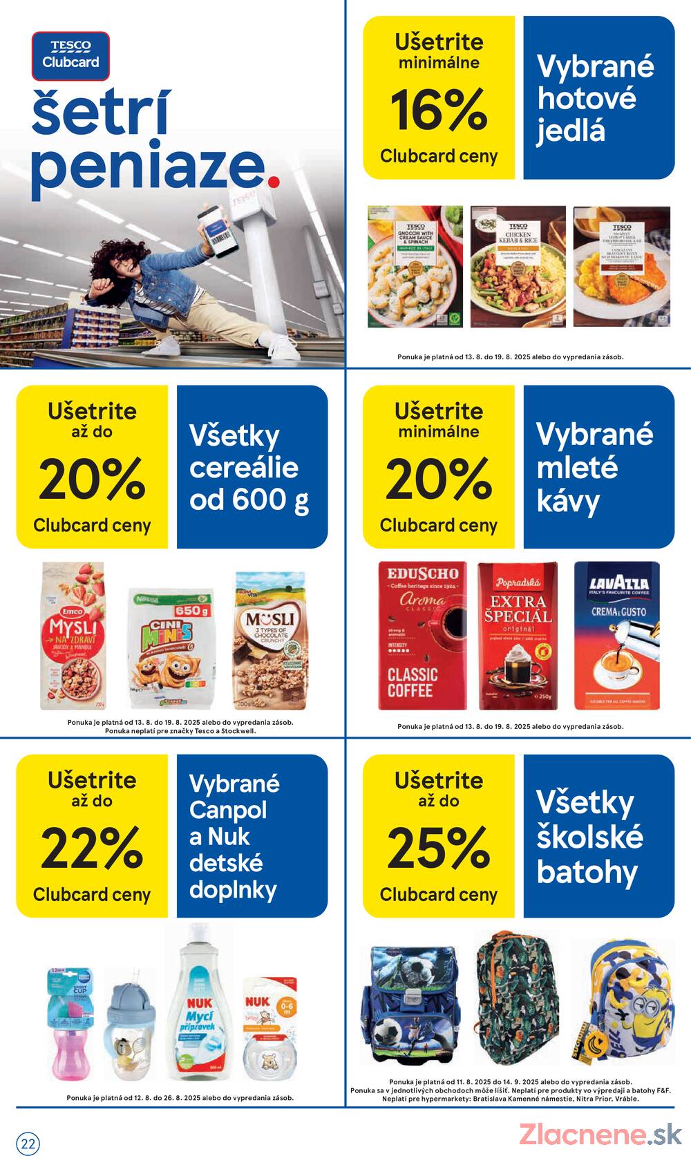 Leták Tesco - Tesco malé hypermarkety od 13.8. do 19.8.2025 - strana 22