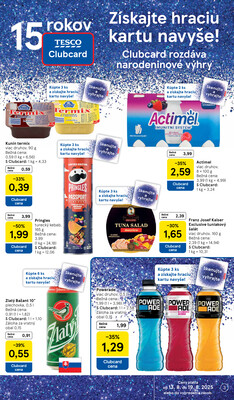 Tesco malé hypermarkety od 13.8. do 19.8.2025