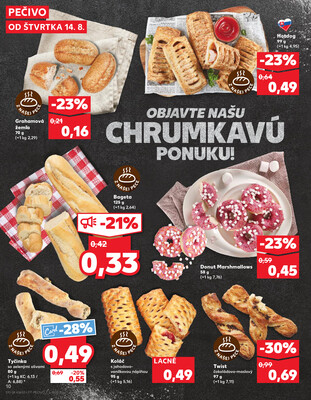 Kaufland 14.8. - 20.8. - Kaufland Stará Ľubovňa