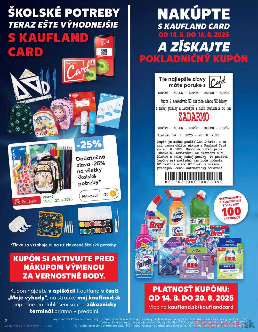 Leták Kaufland - Kaufland 14.8. - 20.8. - Kaufland Trebišov - strana 2
