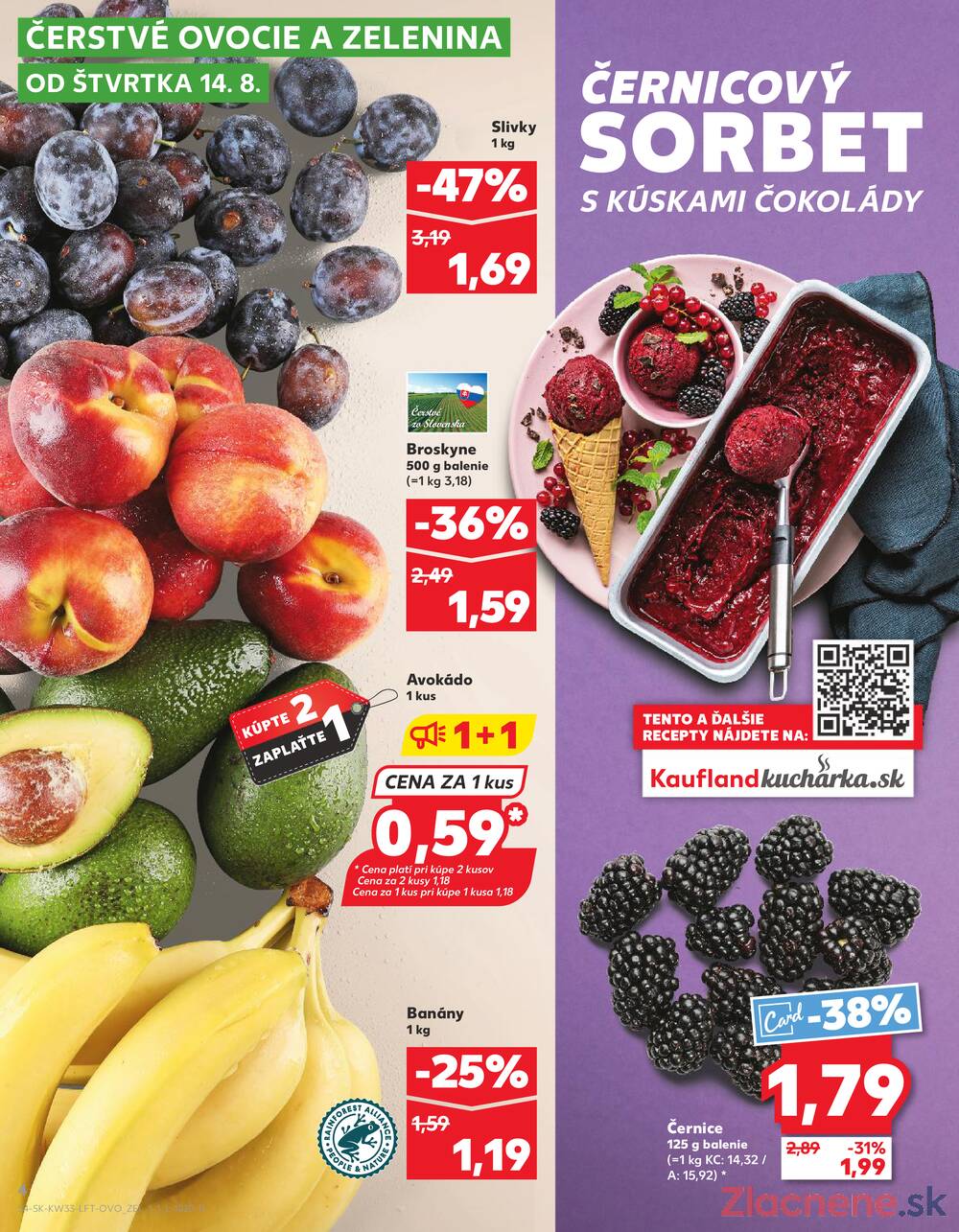 Leták Kaufland - Kaufland 14.8. - 20.8. - Kaufland Rožňava - strana 4