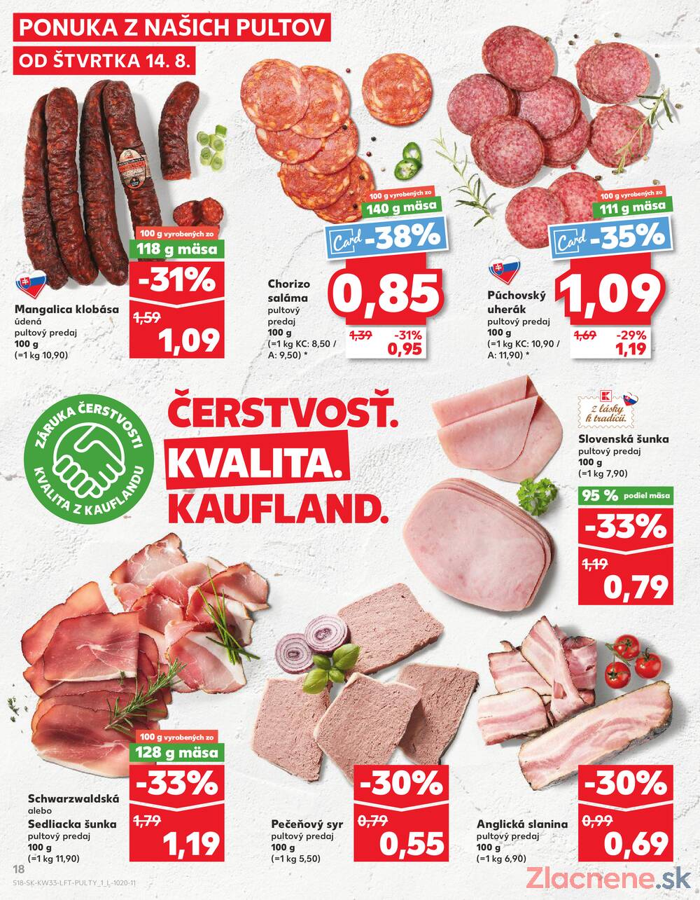 Leták Kaufland - Kaufland 14.8. - 20.8. - Kaufland Rožňava - strana 18