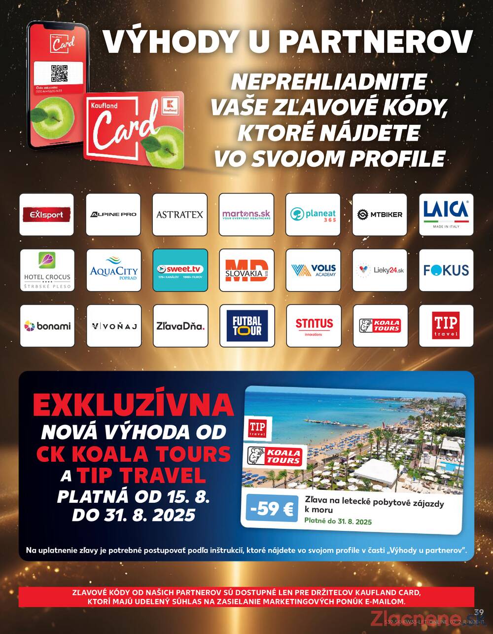 Leták Kaufland - Kaufland 14.8. - 20.8. - Kaufland Rožňava - strana 39