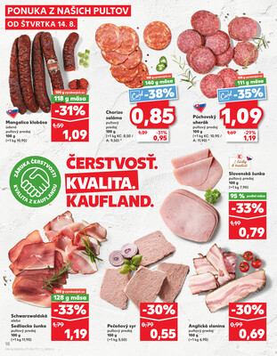 Kaufland 14.8. - 20.8. - Kaufland Rožňava