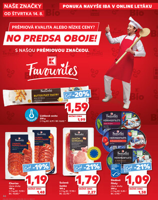 Kaufland 14.8. - 20.8. - Kaufland Rožňava