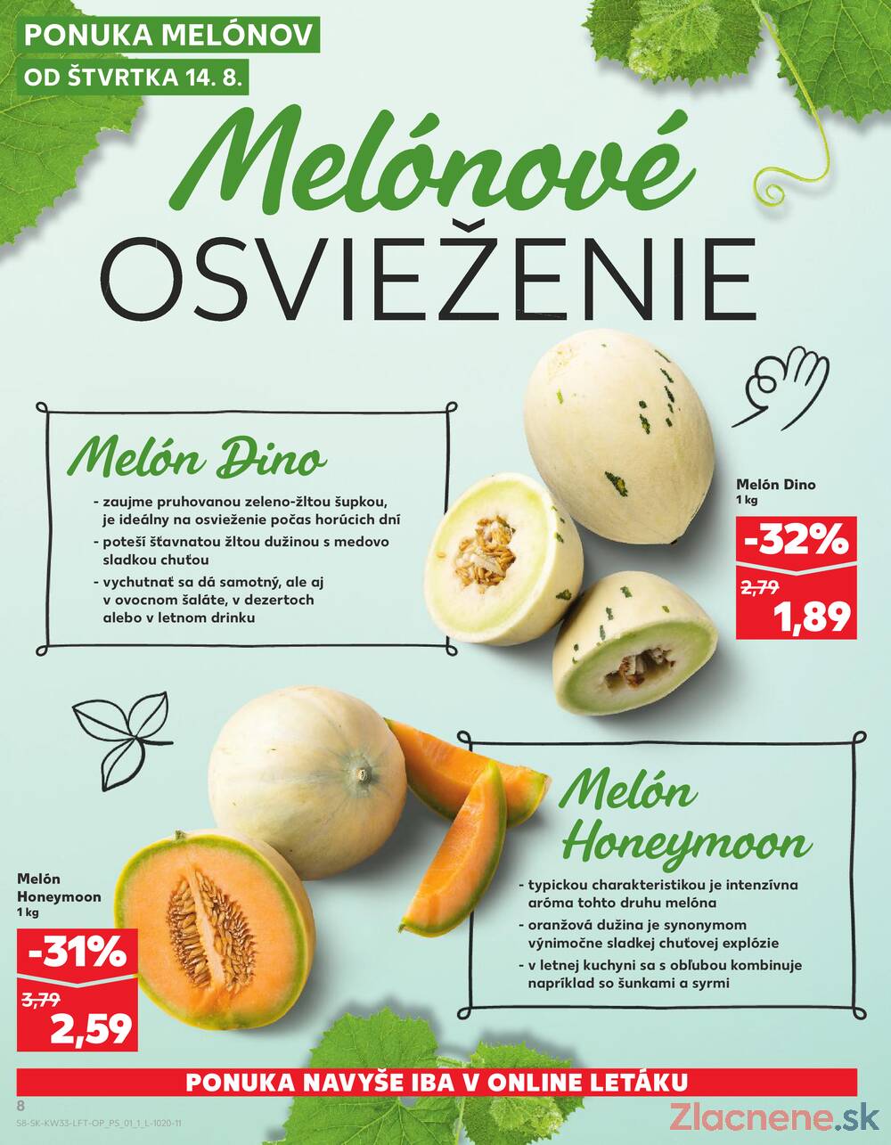 Leták Kaufland - Kaufland 14.8. - 20.8. - Kaufland Poprad - Jiřího Wolkera - strana 8