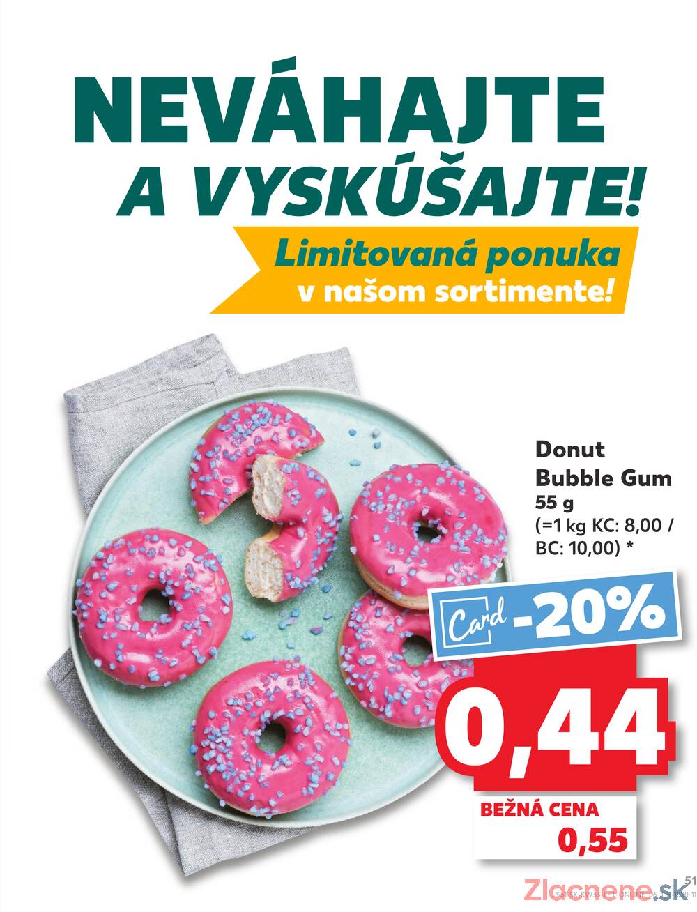 Leták Kaufland - Kaufland 14.8. - 20.8. - Kaufland Poprad - Jiřího Wolkera - strana 51