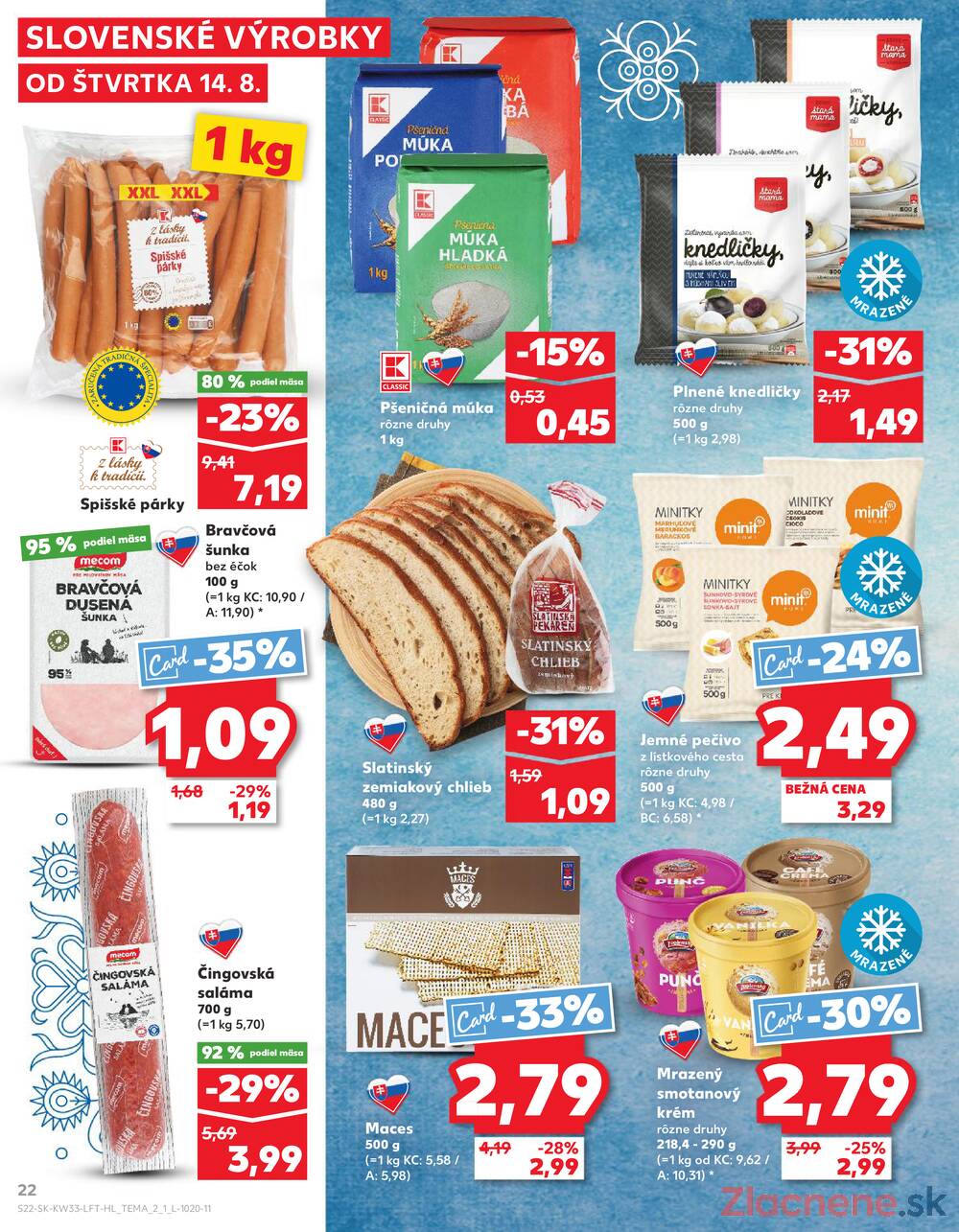 Leták Kaufland - Kaufland 14.8. - 20.8. - Kaufland Svidník - strana 22