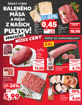 Kaufland 14.8. - 20.8. - Kaufland Veľký Meder