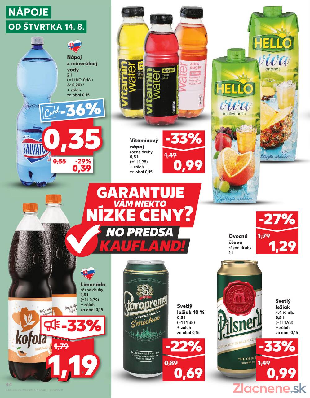 Leták Kaufland - Kaufland 14.8. - 20.8. - Kaufland Zlaté Moravce - strana 44
