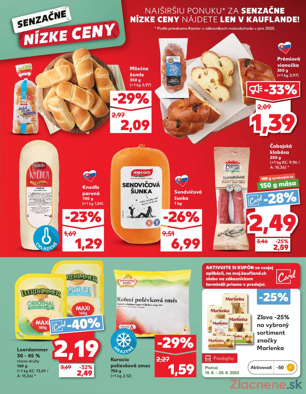Leták Kaufland - Kaufland 14.8. - 20.8. - Kaufland Bratislava Danubia – Panónska cesta - strana 29