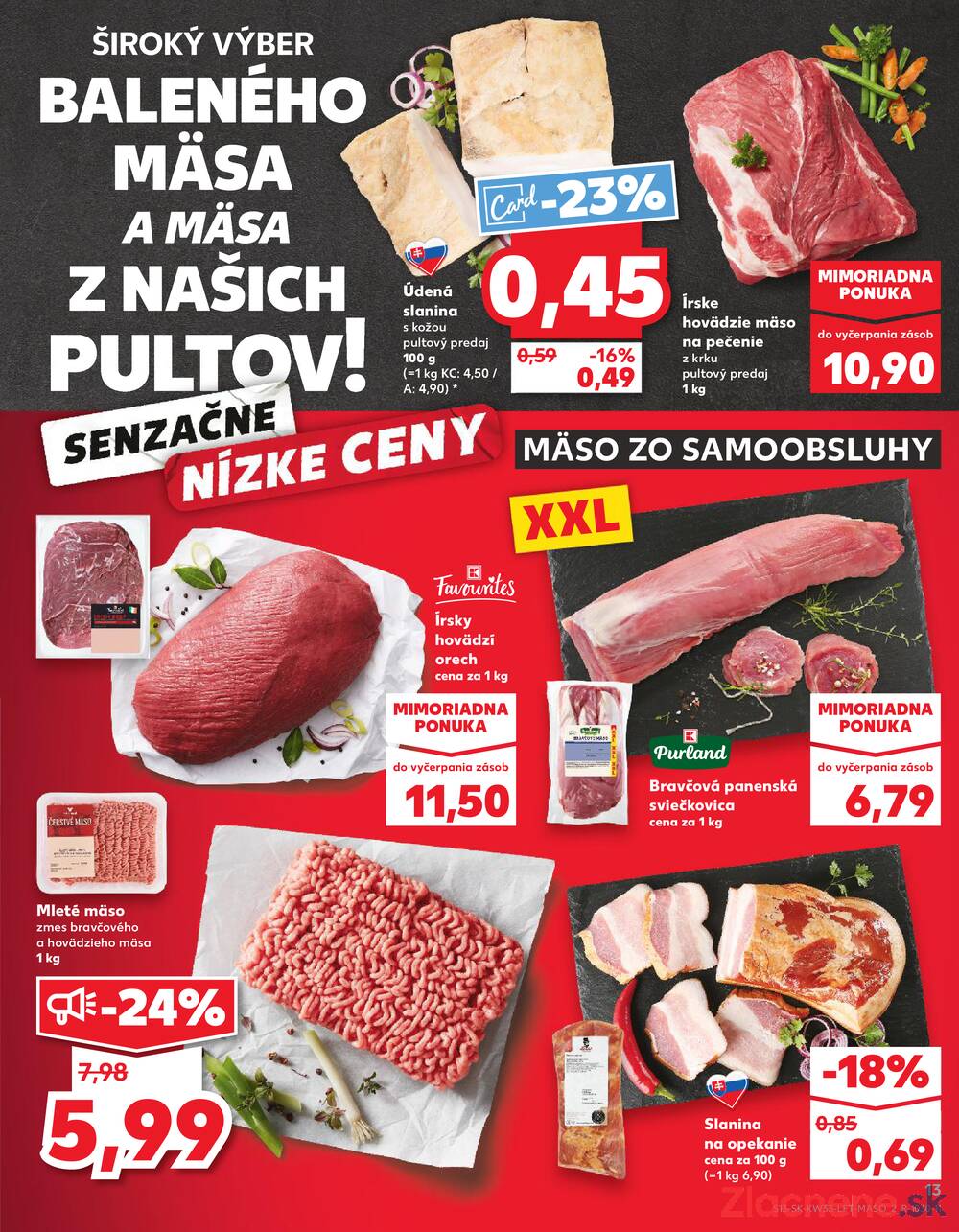 Leták Kaufland - Kaufland 14.8. - 20.8. - Kaufland Trnava - Nová ul. - strana 13