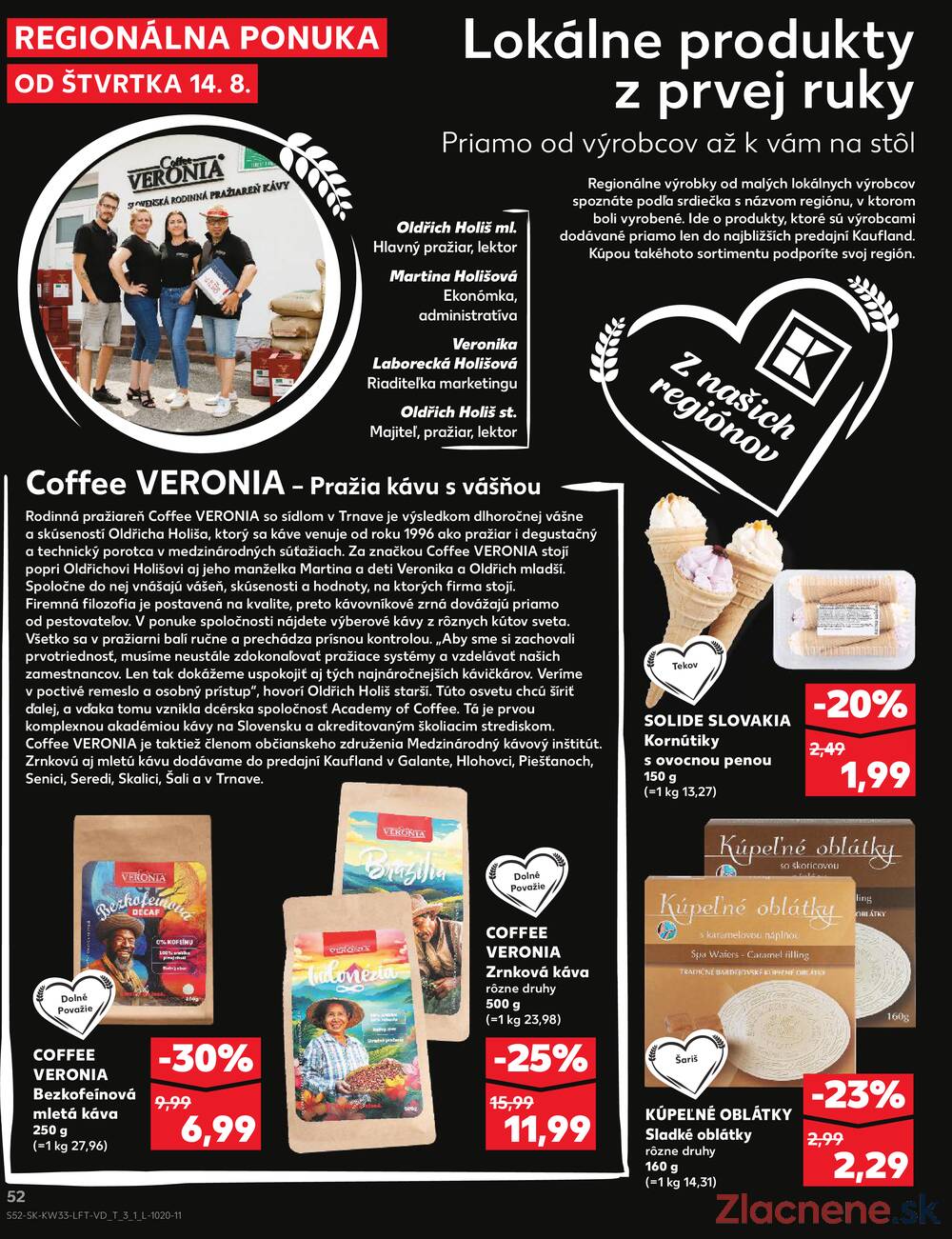 Leták Kaufland - Kaufland 14.8. - 20.8. - Kaufland Trnava - Nová ul. - strana 52