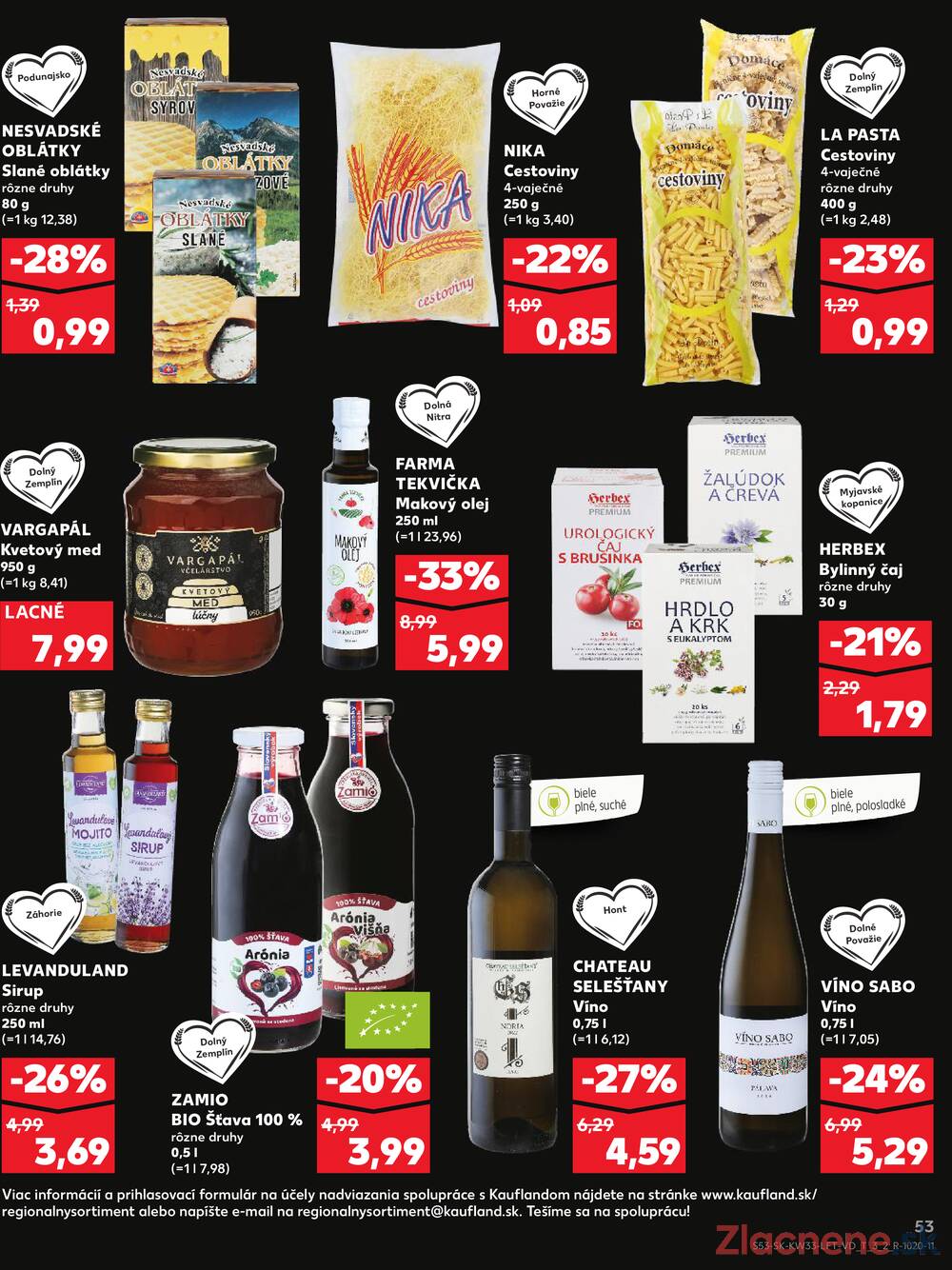 Leták Kaufland - Kaufland 14.8. - 20.8. - Kaufland Trnava - Nová ul. - strana 53