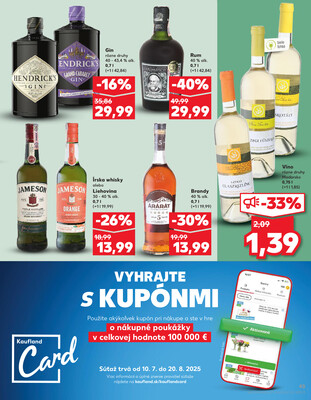 Kaufland 14.8. - 20.8. - Bratislava-Patrónka