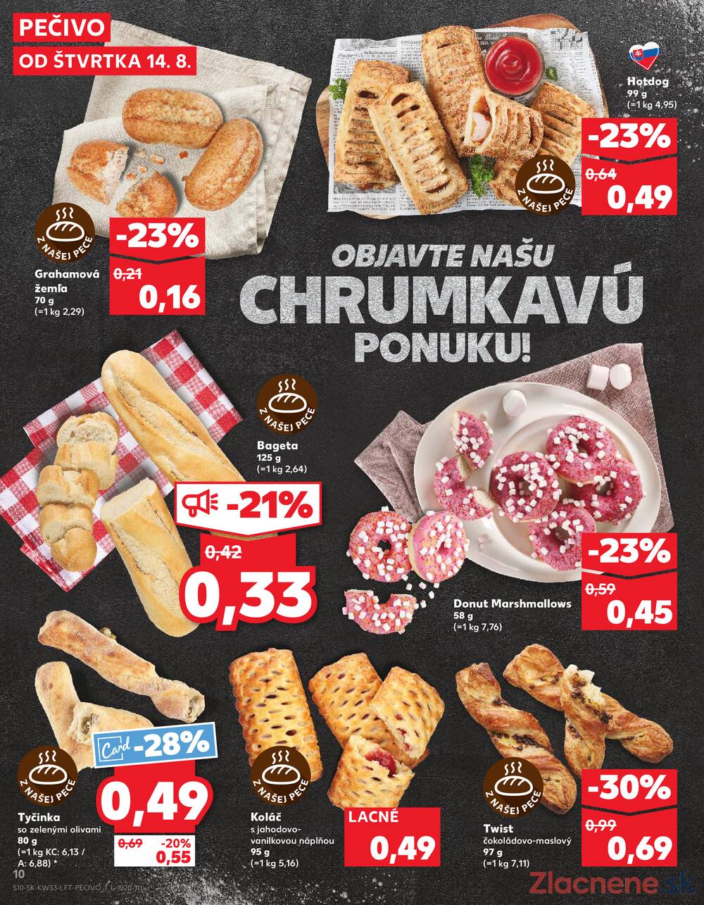 Leták Kaufland - Kaufland 14.8. - 20.8. - Kaufland Prešov - Sekčov  - strana 10