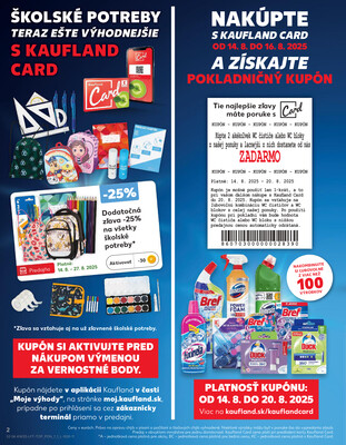 Kaufland 14.8. - 20.8. - Kaufland Prešov - Sekčov 