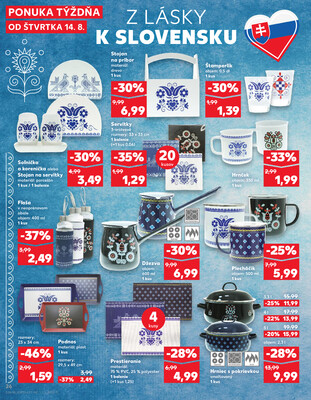 Kaufland 14.8. - 20.8. - Kaufland Prešov - Sekčov 