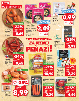 Kaufland 14.8. - 20.8. - Kaufland Prešov - Sekčov 