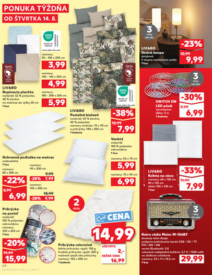 Kaufland 14.8. - 20.8. - Kaufland Prešov - Sekčov 