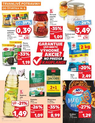 Kaufland 14.8. - 20.8. - Kaufland Čadca