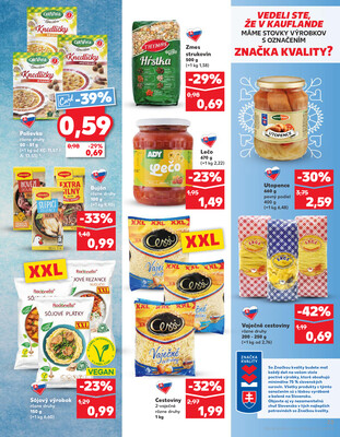 Kaufland 14.8. - 20.8. - Kaufland (Kasárenská, Šamorín)