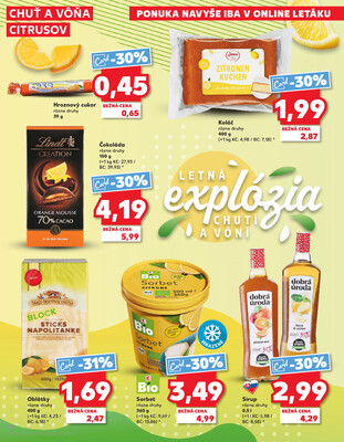 Kaufland 14.8. - 20.8. - Kaufland (Kasárenská, Šamorín)