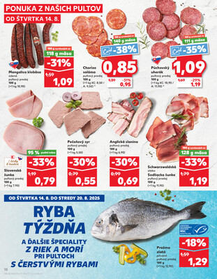 Kaufland 14.8. - 20.8. - Kaufland Košice - Popradská 