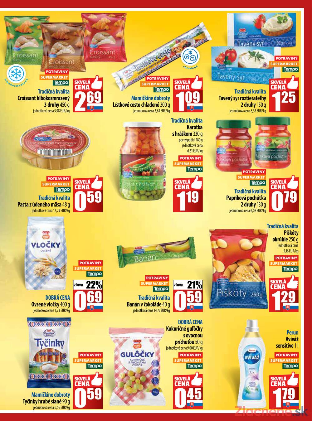 Leták COOP Jednota Slovensko - COOP do 20.8. - strana 3
