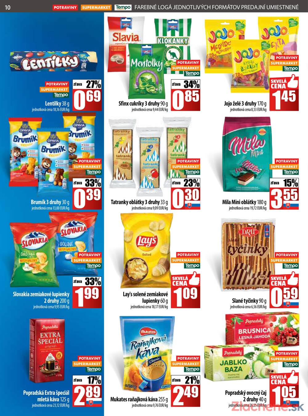 Leták COOP Jednota Slovensko - COOP do 20.8. - strana 10