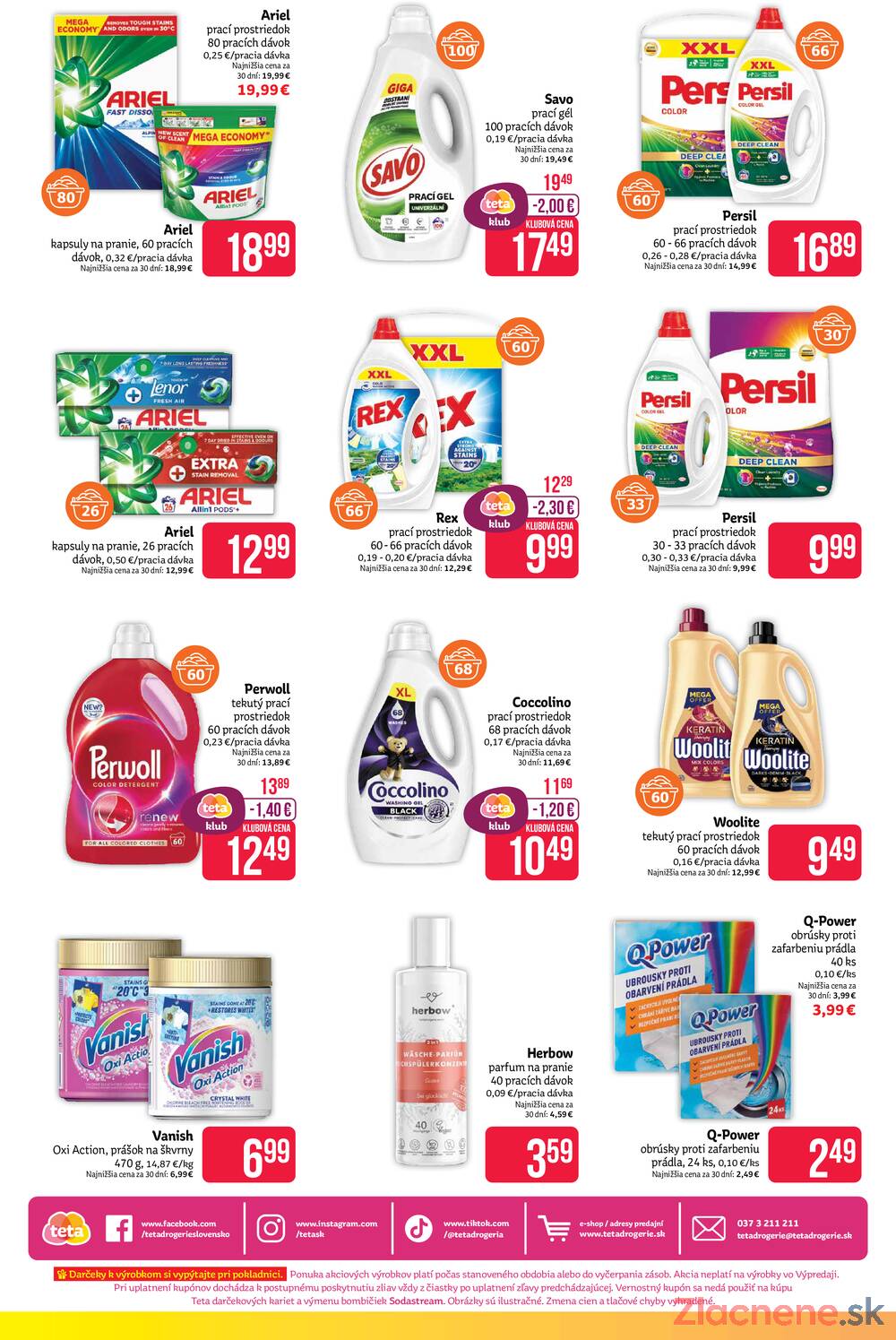 Leták TETA drogerie - TETA do 27.8. - strana 16 Leták TETA drogerie - TETA do 27.8. - strana 16