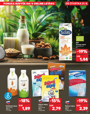 Kaufland 21.8. - 27.8. - Kaufland Tvrdošín