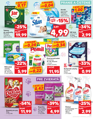 Kaufland 21.8. - 27.8. - Kaufland Tvrdošín