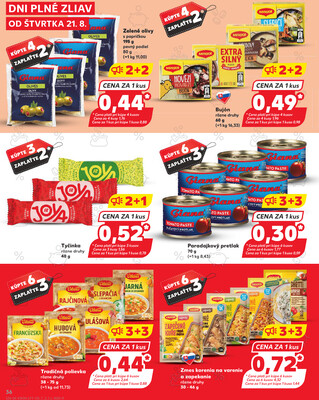 Kaufland 21.8. - 27.8. - Kaufland Brezno