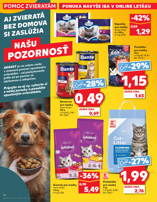 Kaufland 21.8. - 27.8. - Kaufland Bytča