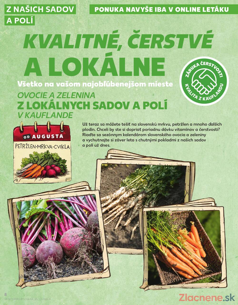 Leták Kaufland - Kaufland 21.8. - 27.8. - Kaufland Spišská Nová Ves - strana 8
