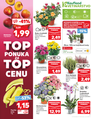 Kaufland 21.8. - 27.8. - Kaufland Spišská Nová Ves