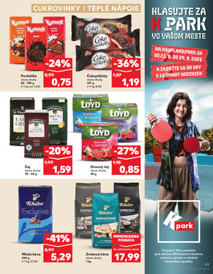 Kaufland 21.8. - 27.8. - Kaufland Spišská Nová Ves
