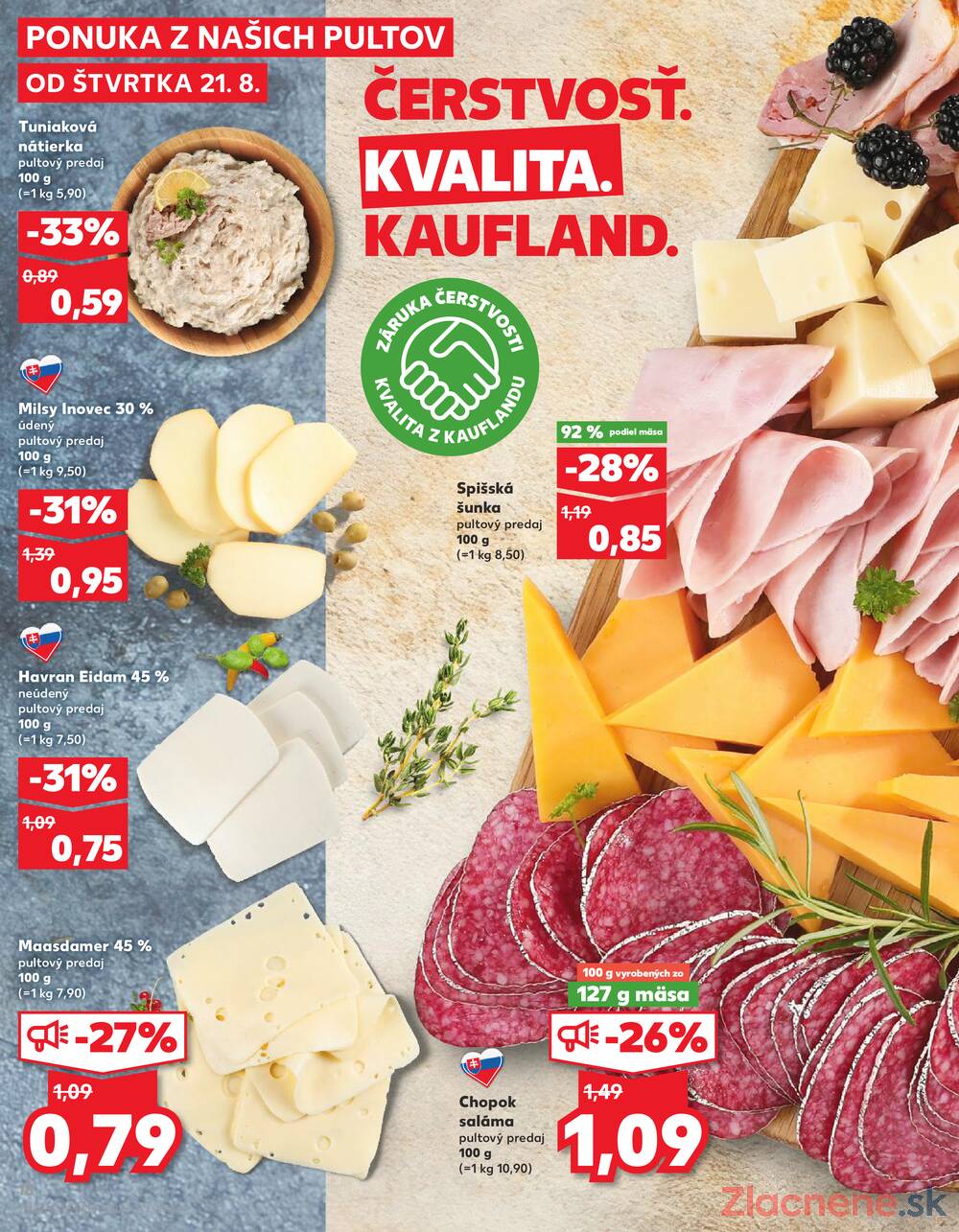 Leták Kaufland - Kaufland 21.8. - 27.8. - Kaufland Humenné - strana 18