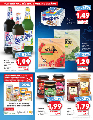 Kaufland 21.8. - 27.8. - Kaufland Rožňava