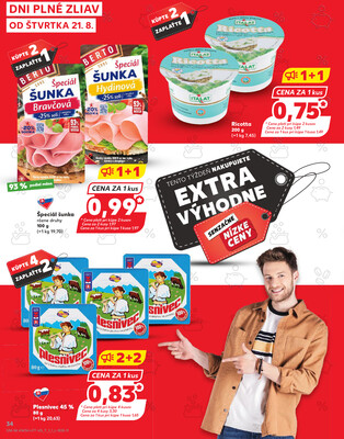 Kaufland 21.8. - 27.8. - Kaufland Rožňava
