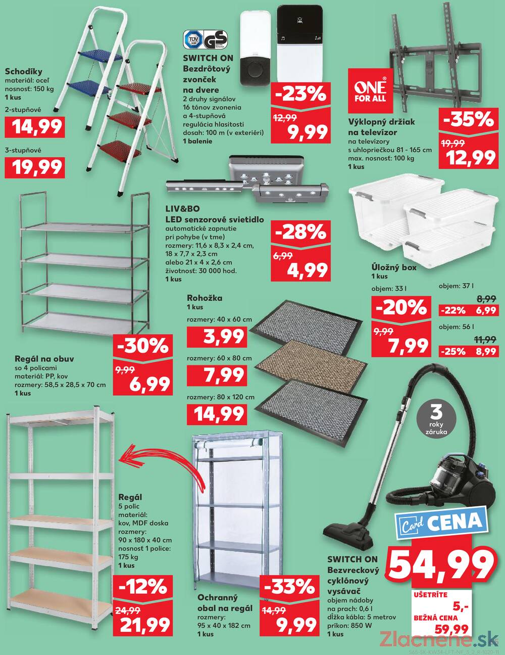 Leták Kaufland - Kaufland 21.8. - 27.8. - Kaufland Poprad - Jiřího Wolkera - strana 65