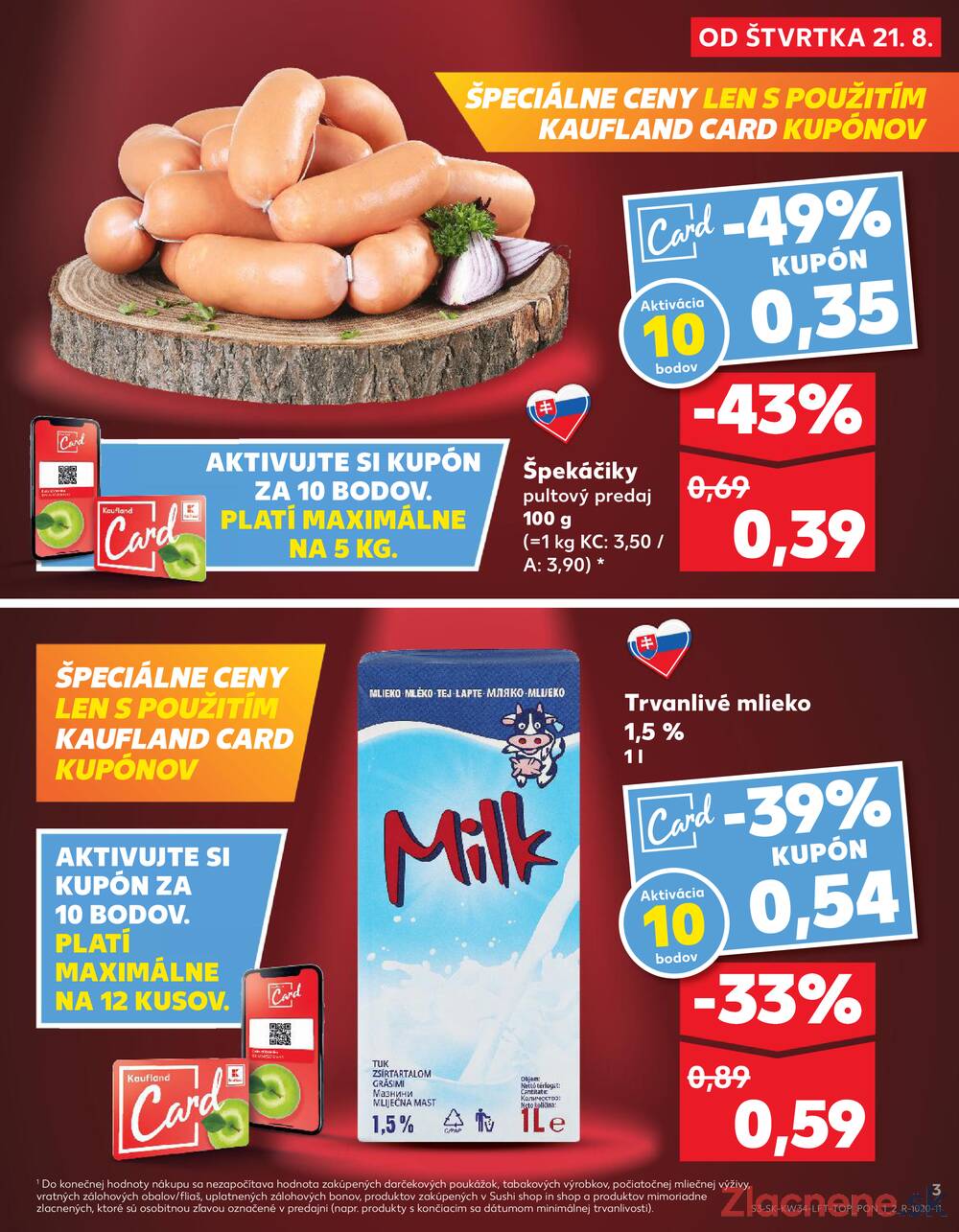 Leták Kaufland - Kaufland 21.8. - 27.8. - Kaufland Svidník - strana 3