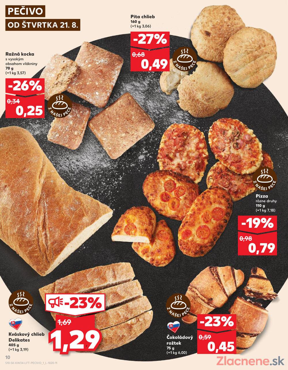 Leták Kaufland - Kaufland 21.8. - 27.8. - Kaufland Michalovce (Humenská cesta) - strana 10