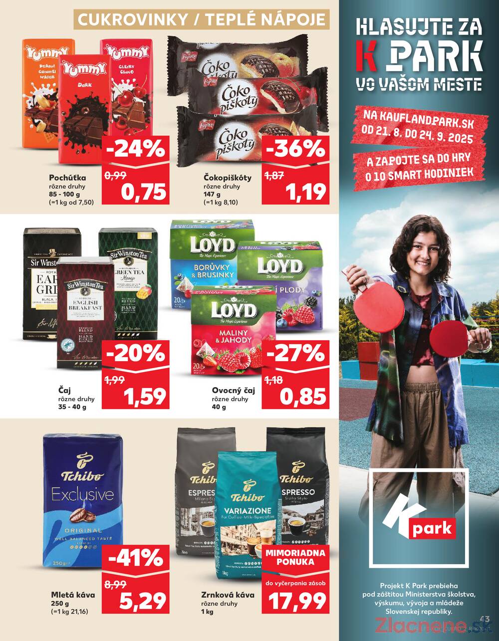 Leták Kaufland - Kaufland 21.8. - 27.8. - Kaufland Veľký Meder - strana 43