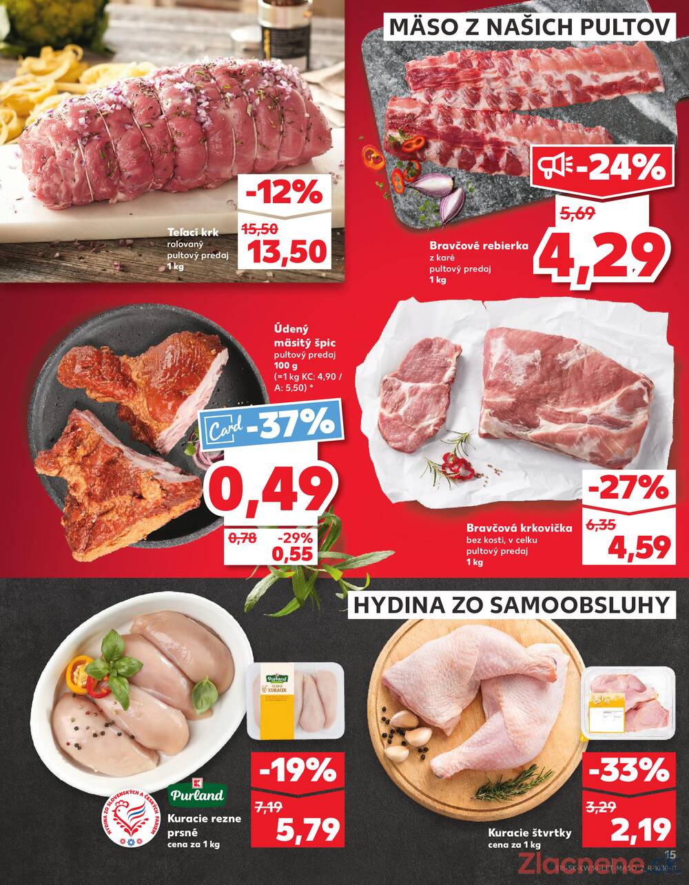 Leták Kaufland - Kaufland 21.8. - 27.8. - Kaufland Bratislava - Rača - strana 15