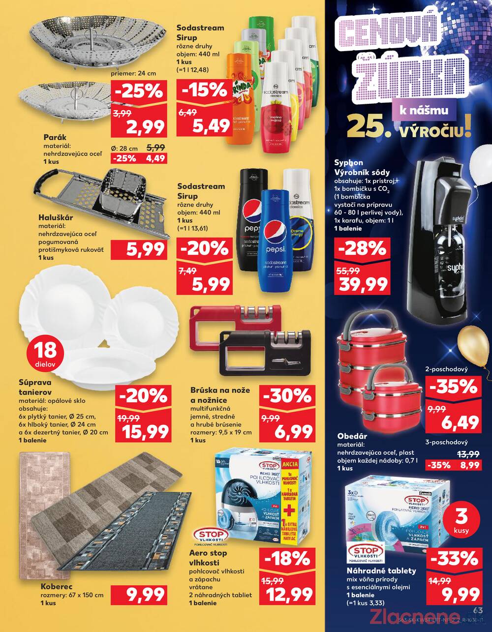 Leták Kaufland - Kaufland 21.8. - 27.8. - Kaufland Šamorín-Mliečno - Krajinská cesta - strana 63