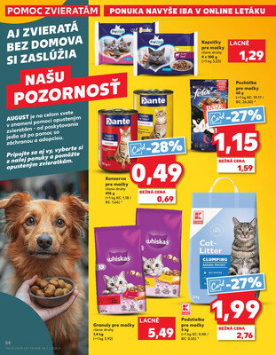 Kaufland 21.8. - 27.8. - Kaufland Senica