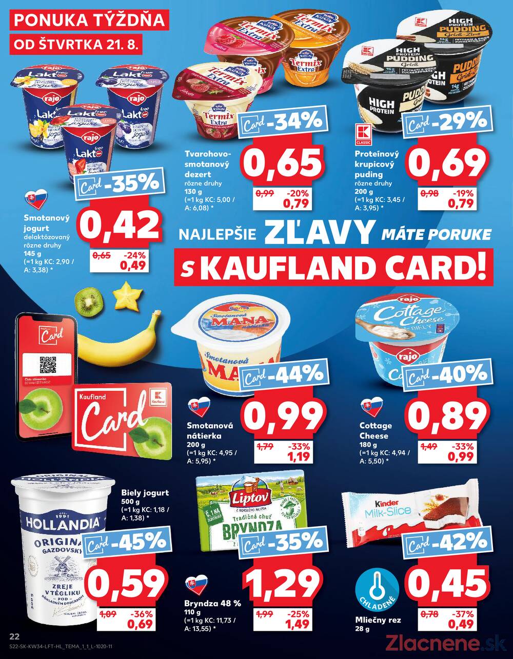 Leták Kaufland - Kaufland 21.8. - 27.8. - Kaufland Košice - Popradská  - strana 22